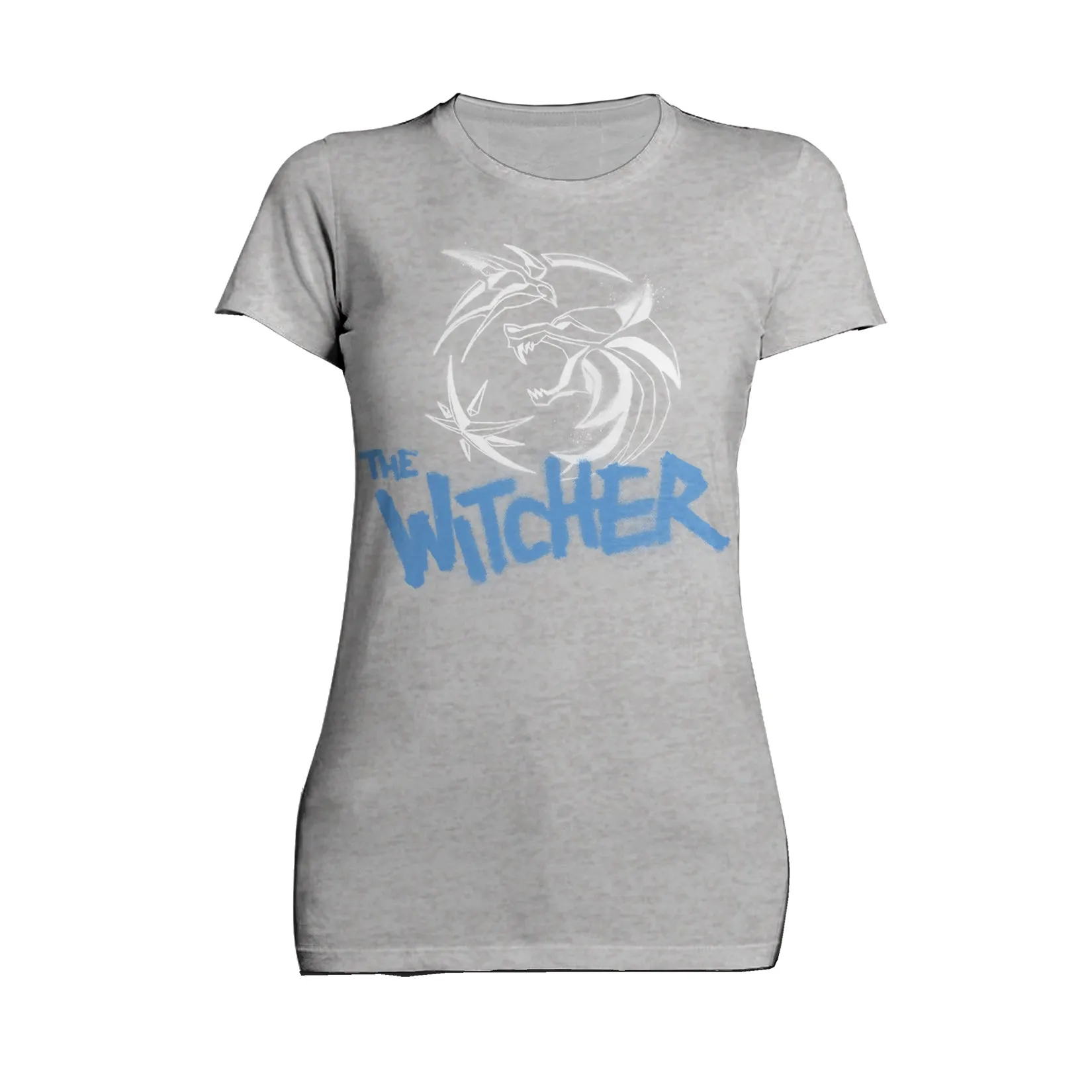 The Witcher Logo Stencil Slayer Official Women's T-Shirt