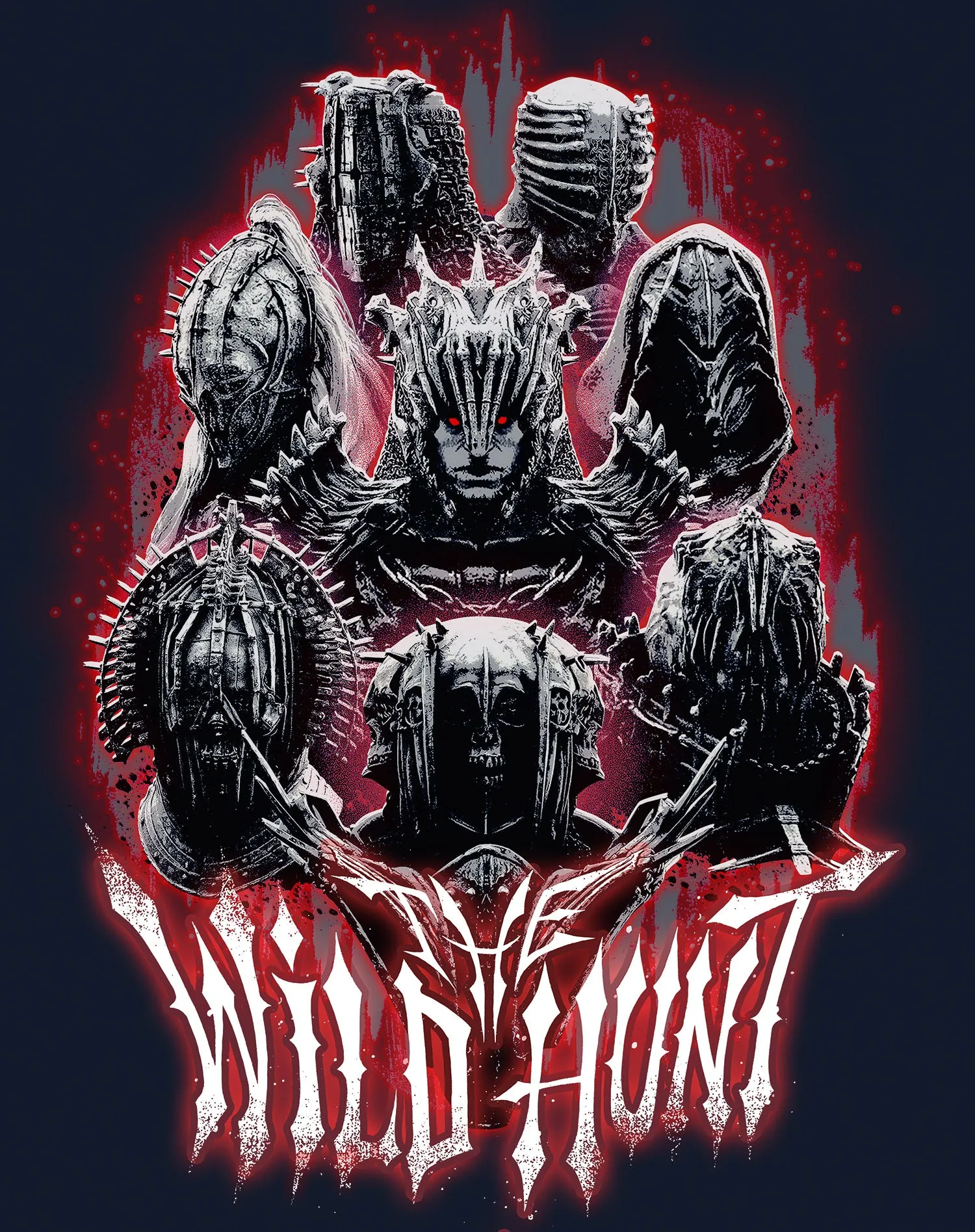 The Witcher Wild Hunt Riders Headshot Official Women's T-Shirt