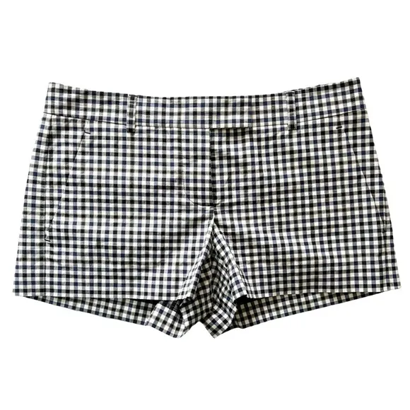 Theory Bennie Tailored Gingham Short | 0