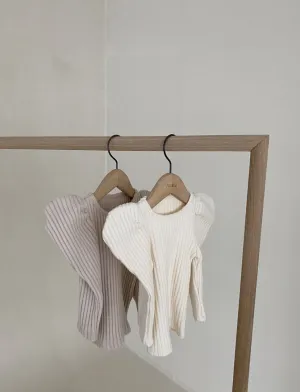 Thick Ribbed Puff T-shirt