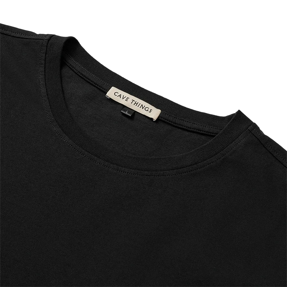 THIS MORNING IS AMAZING T-SHIRT (BLACK)