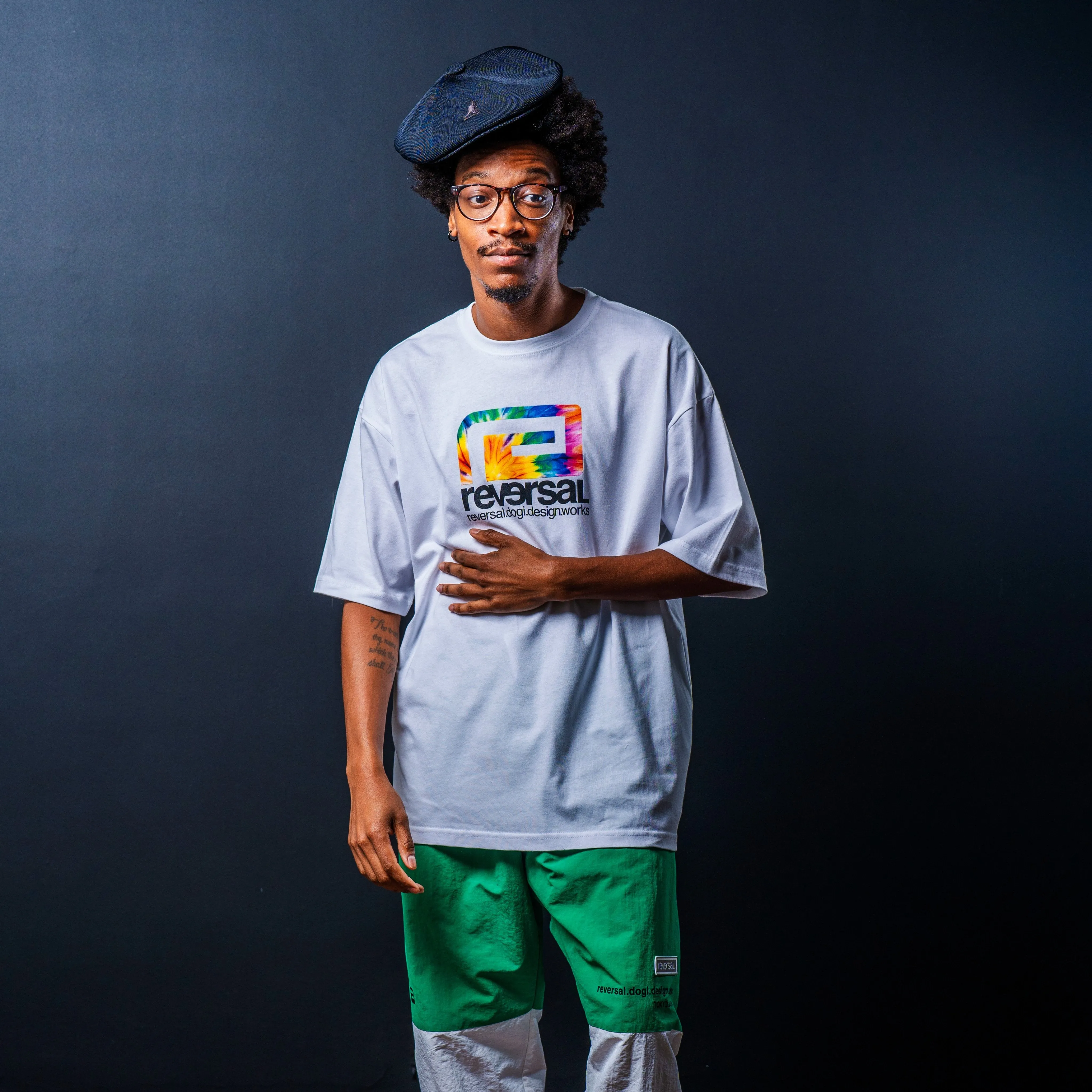 Tie Dye Oversized Big Mark T-Shirt