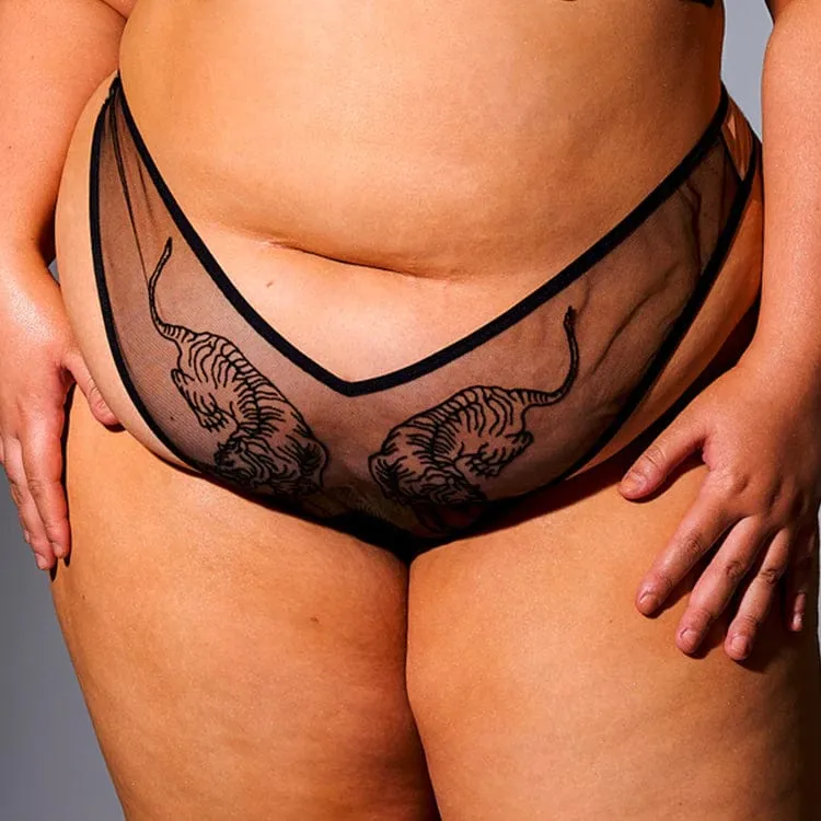 Tigris Thong- Black