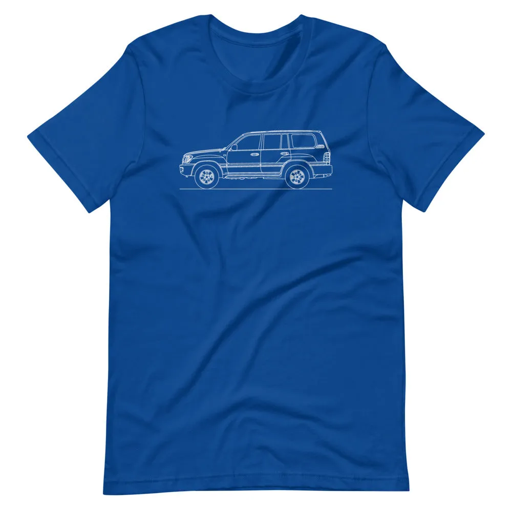 Toyota Land Cruiser J100 silhouette T-shirt
