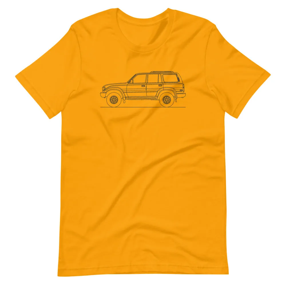 Toyota Land Cruiser J80 silhouette T-shirt