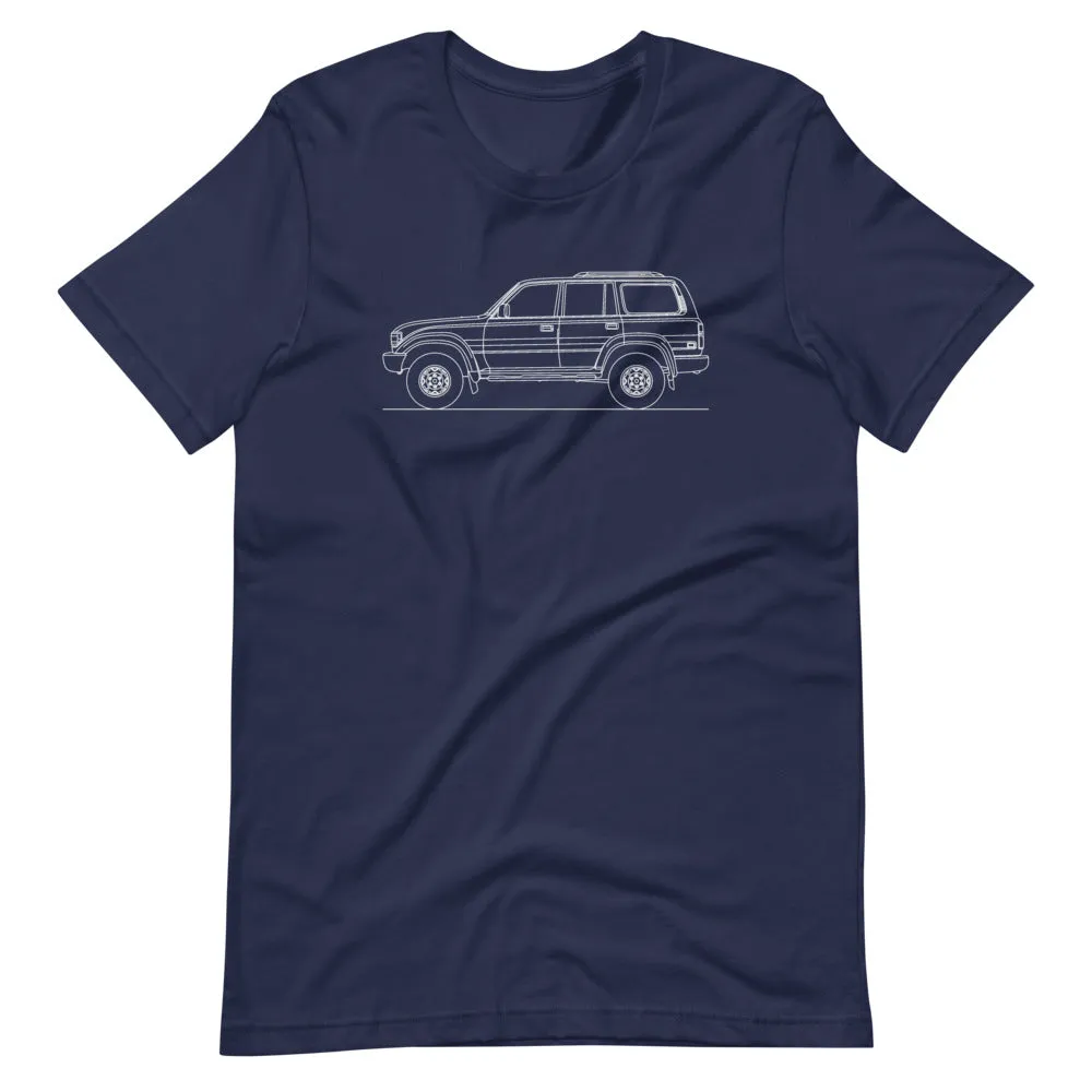 Toyota Land Cruiser J80 silhouette T-shirt