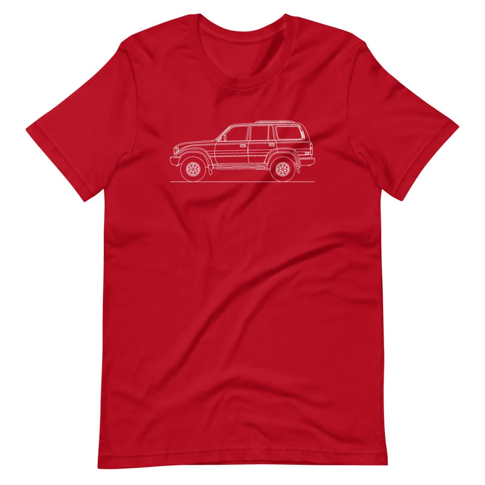 Toyota Land Cruiser J80 silhouette T-shirt