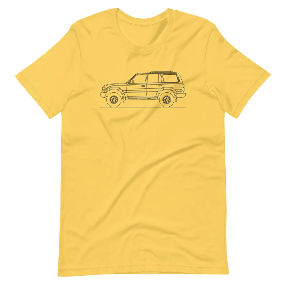 Toyota Land Cruiser J80 silhouette T-shirt