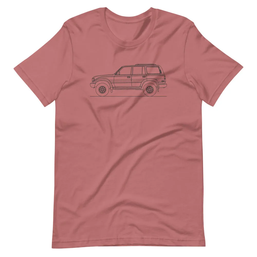 Toyota Land Cruiser J80 silhouette T-shirt