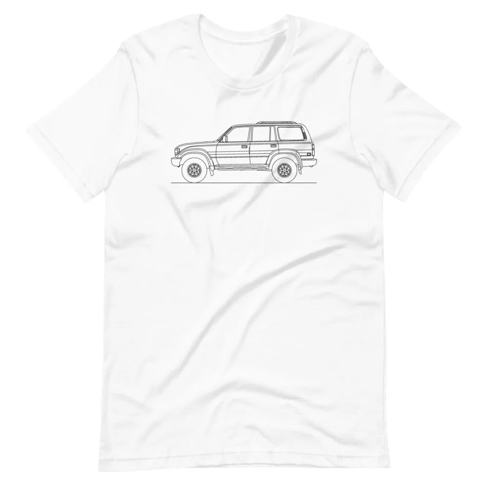Toyota Land Cruiser J80 silhouette T-shirt