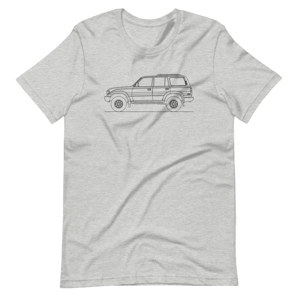Toyota Land Cruiser J80 silhouette T-shirt