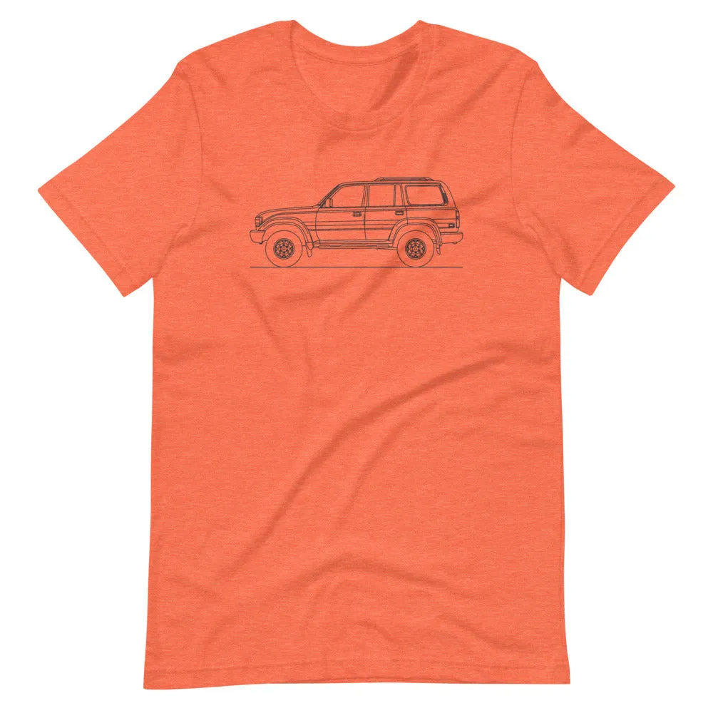 Toyota Land Cruiser J80 silhouette T-shirt