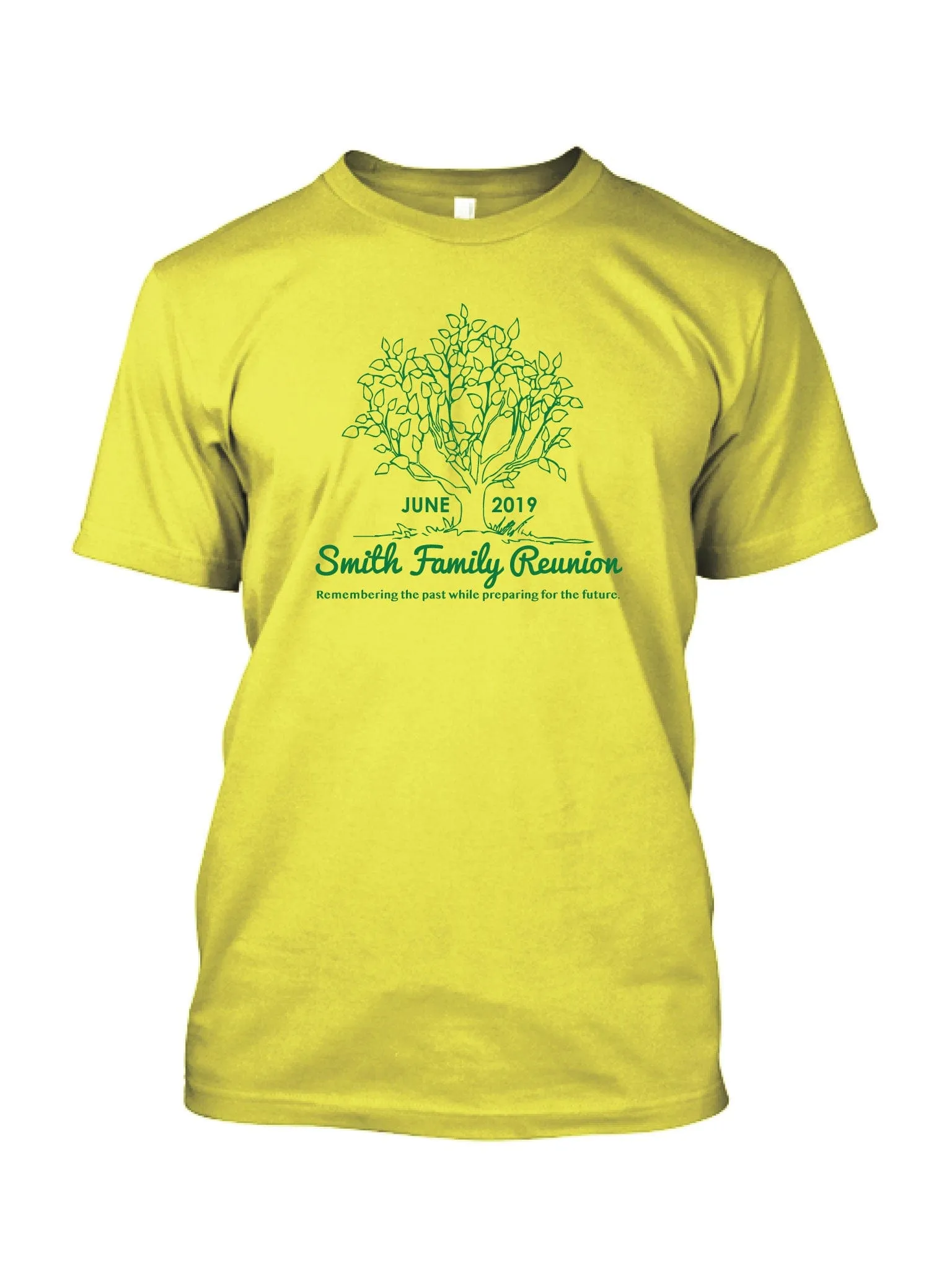 Tree Leaves Family Reunion T-Shirt Design R1-64