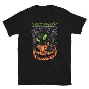 Trick or Treat Demon Cat Classic T-Shirt