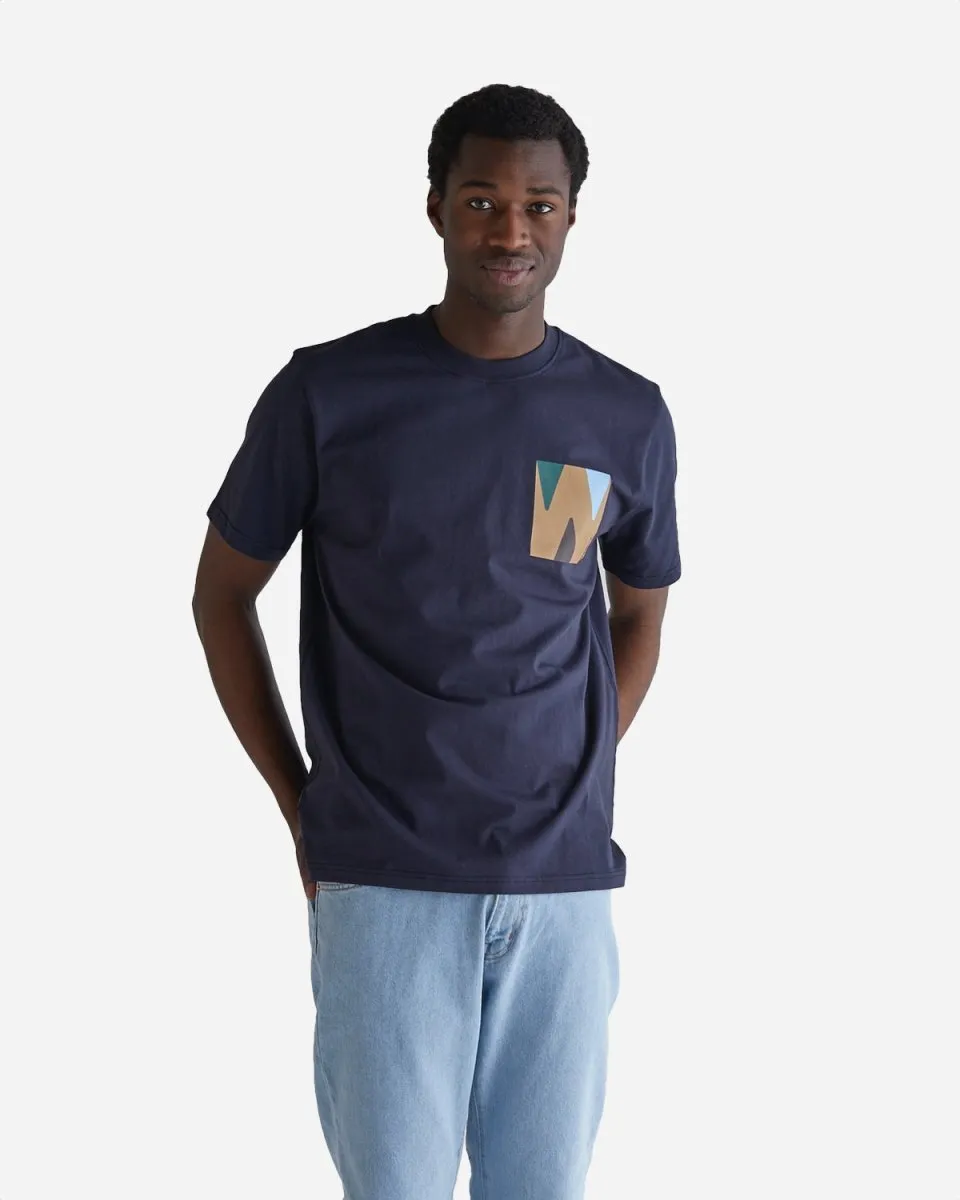 Trope Box Tee - Navy
