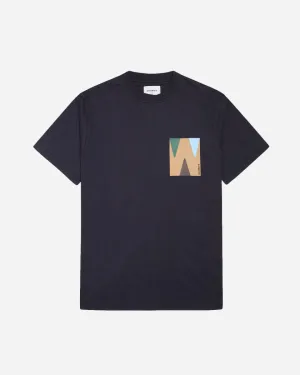 Trope Box Tee - Navy