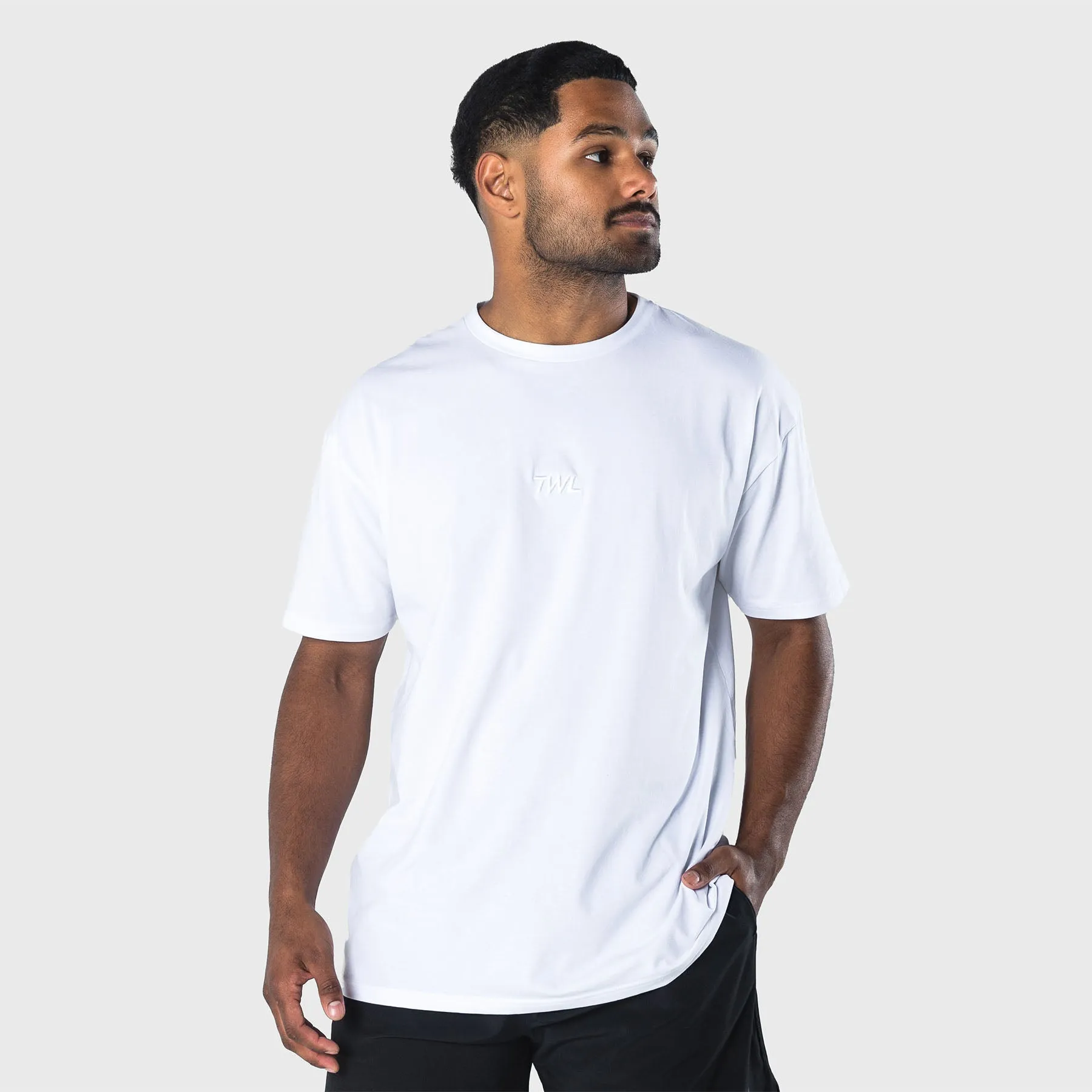 TWL - OVERSIZED T-SHIRT - TRIPLE WHITE