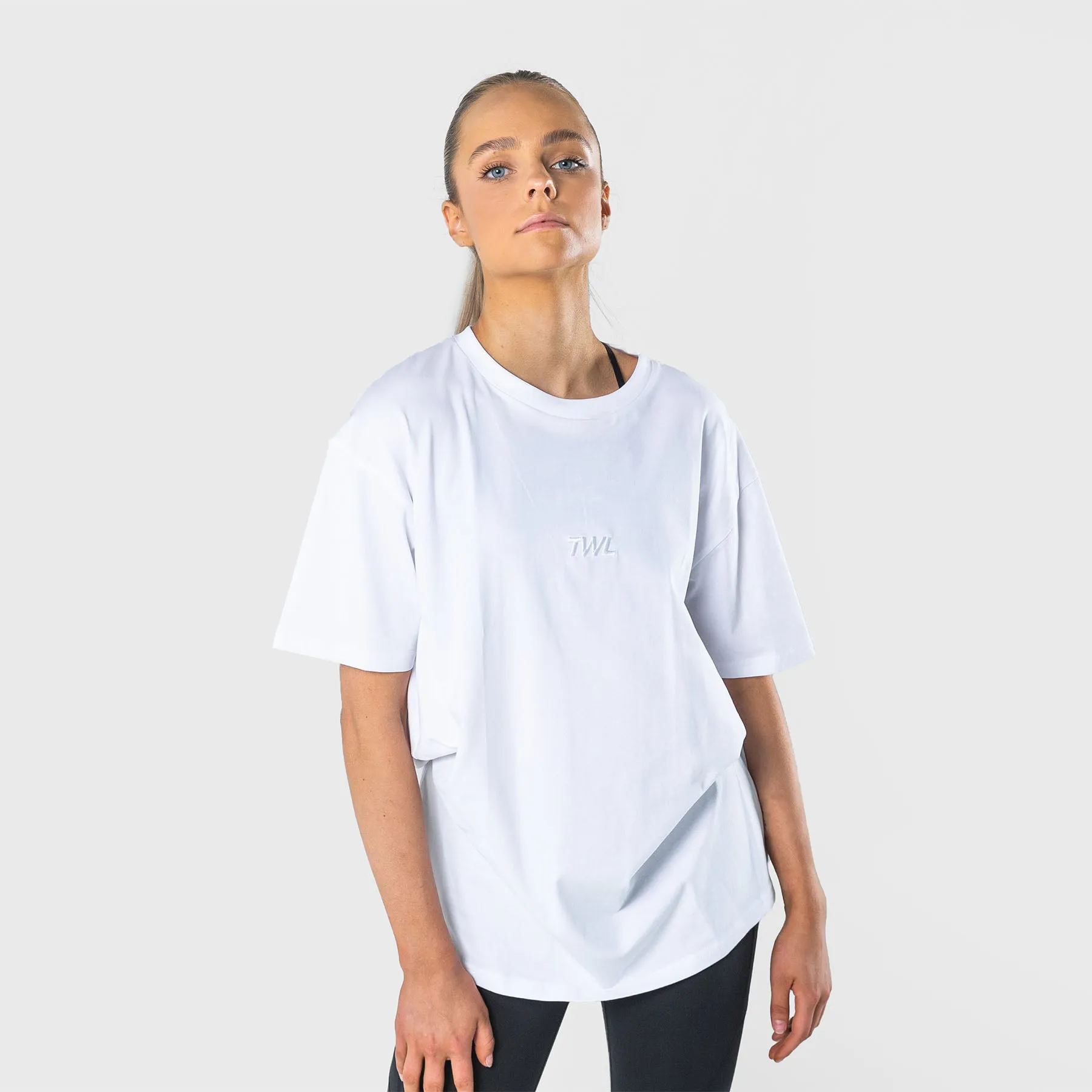 TWL - OVERSIZED T-SHIRT - TRIPLE WHITE