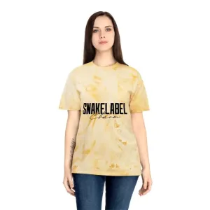 Unisex Color Blast t shirt snake - Soft 100% Cotton Fabric, Unique Color Blast Effect