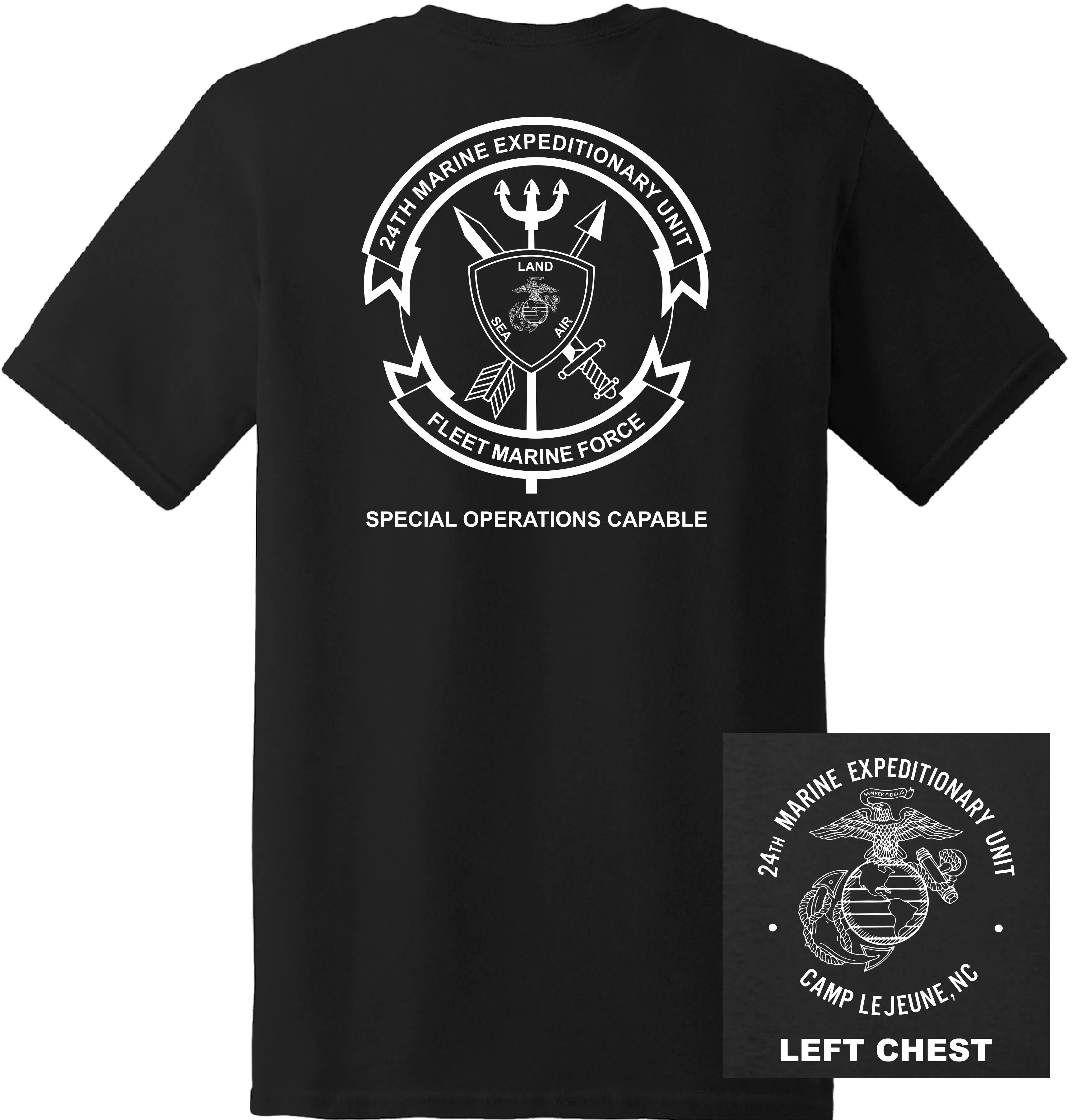 USMC - 24th Marine Expeditionary Unit (MEU) T-Shirt