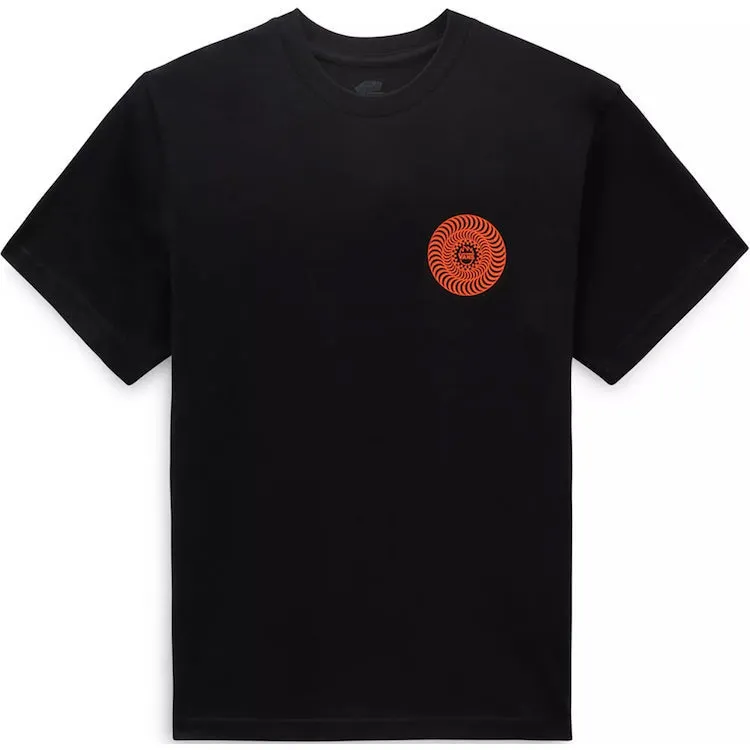 Vans X Spitfire Wheels Youth T-Shirt Black (8-14 Years)
