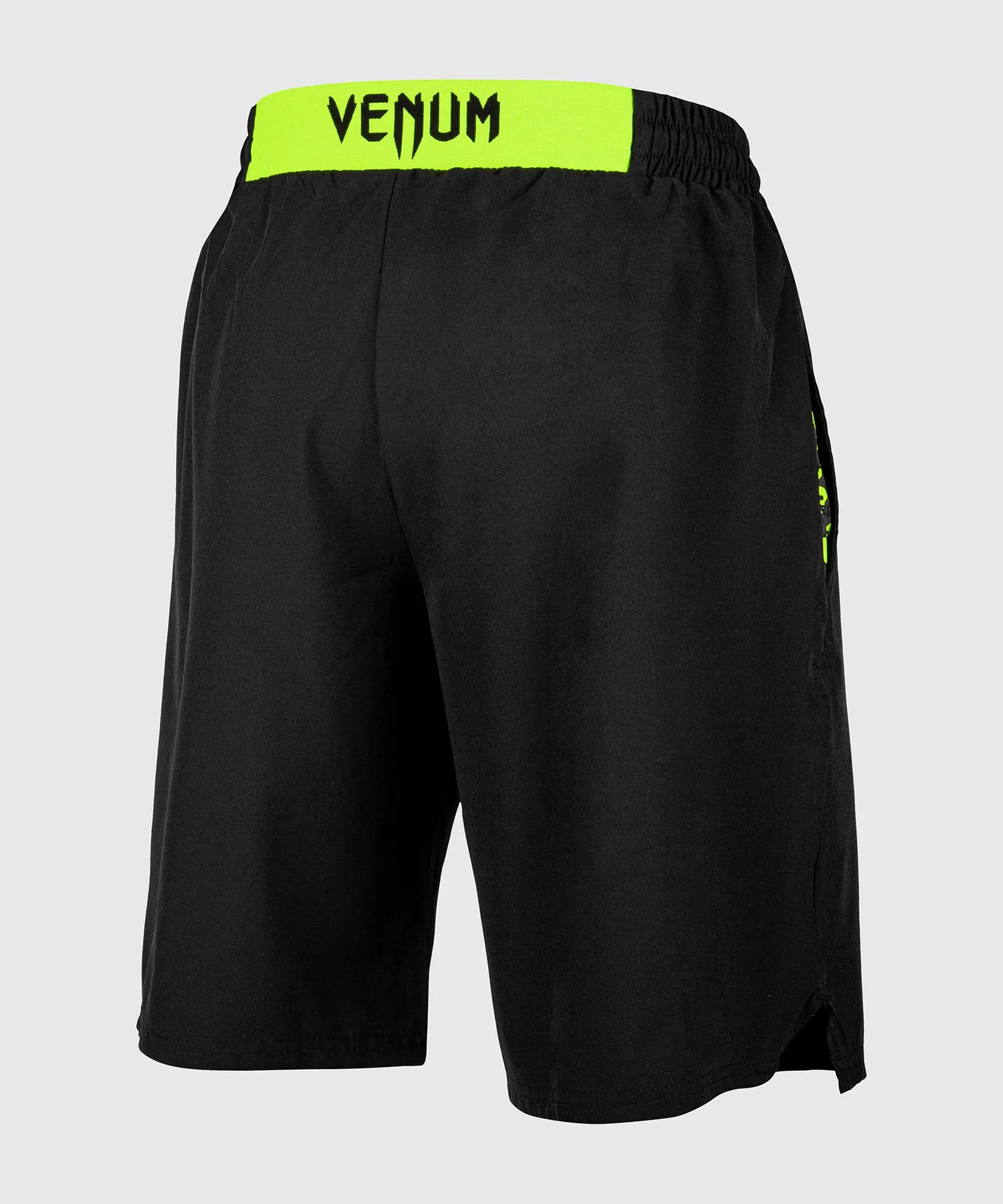 Venum Classic Training Shorts - Zwart/Neongeel