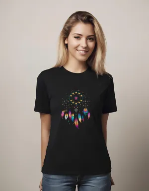 Vibrant Free Spirit Dreamcatcher Design | Classic T-Shirt (Unisex)