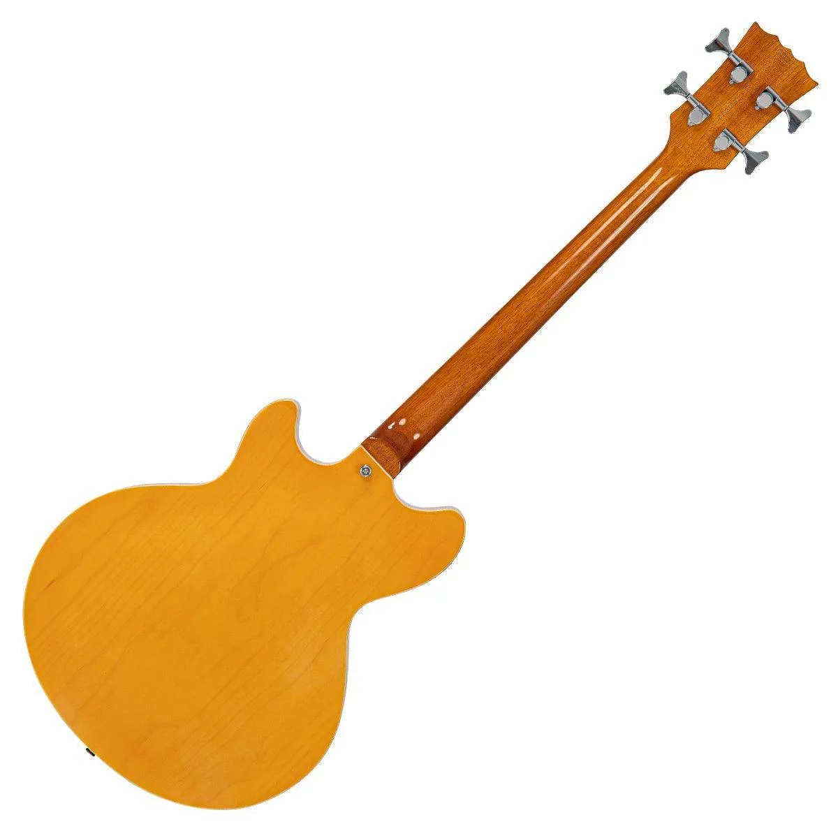 Vintage REVO Series 'Supreme' Semi Acoustic Bass ~ Natural