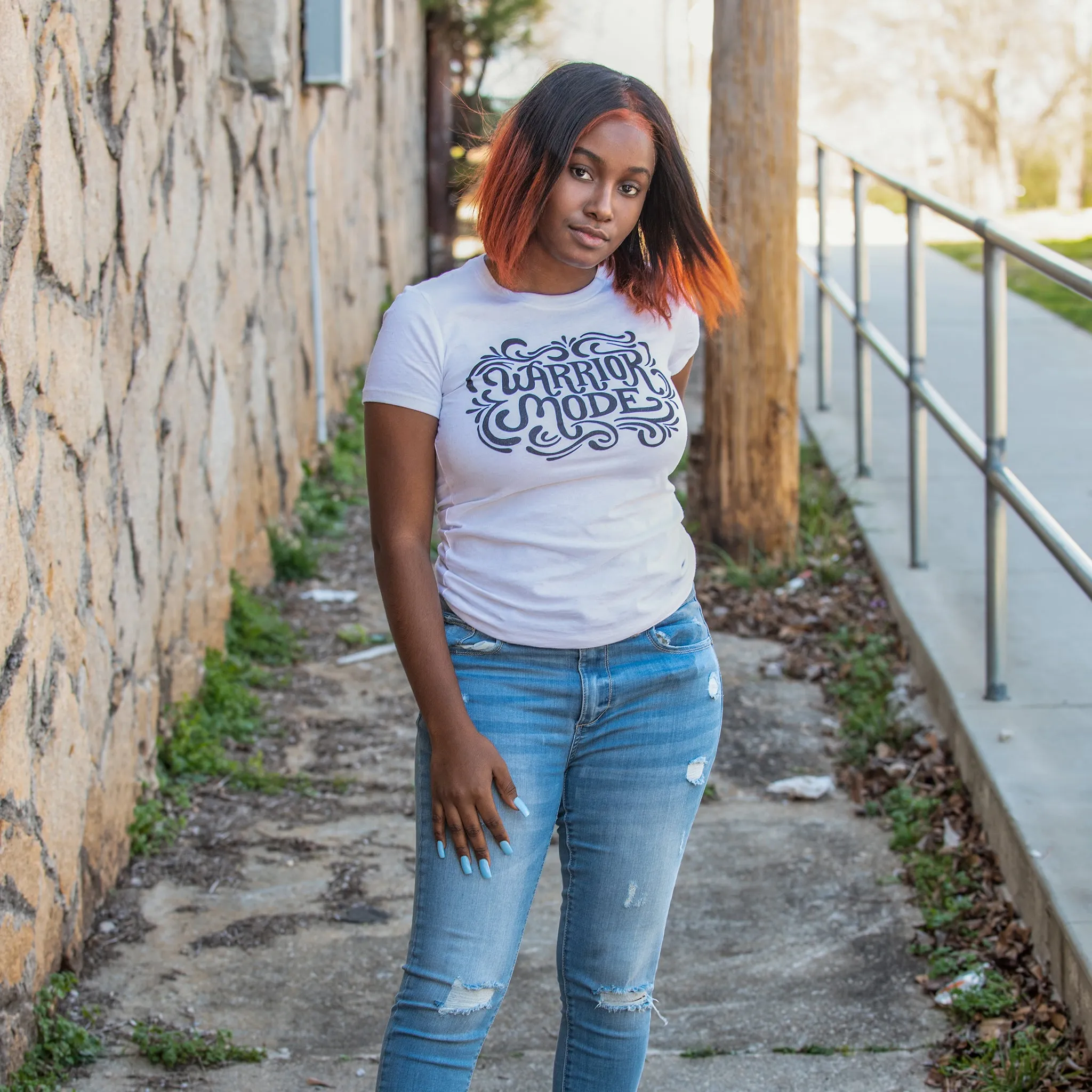 Warrior Mode Vintage Tee