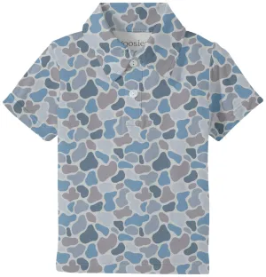Watercolor Camo Polo