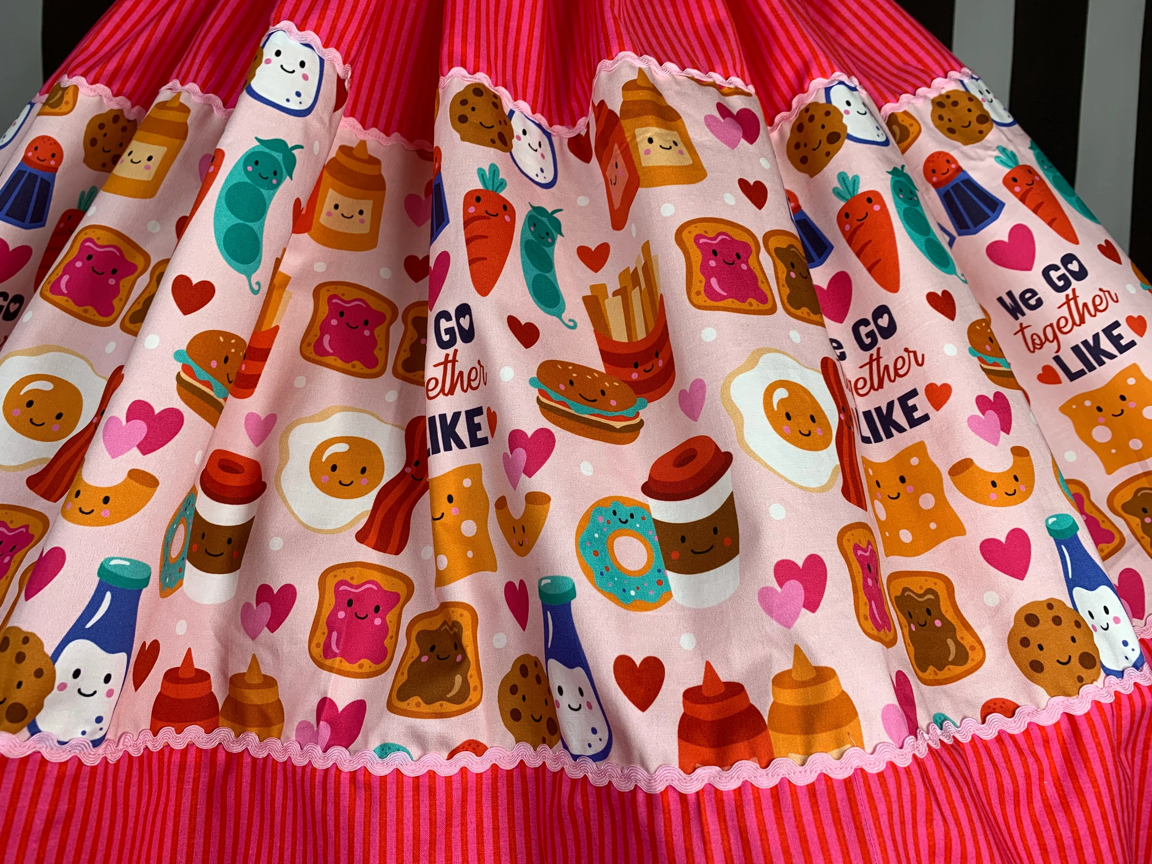 We go together one of a kind skirt