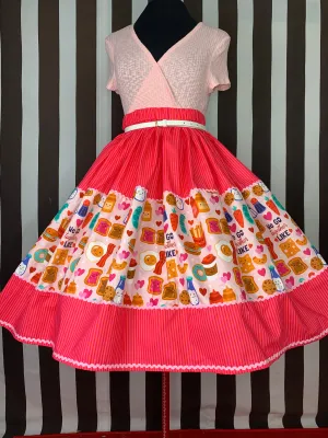 We go together one of a kind skirt