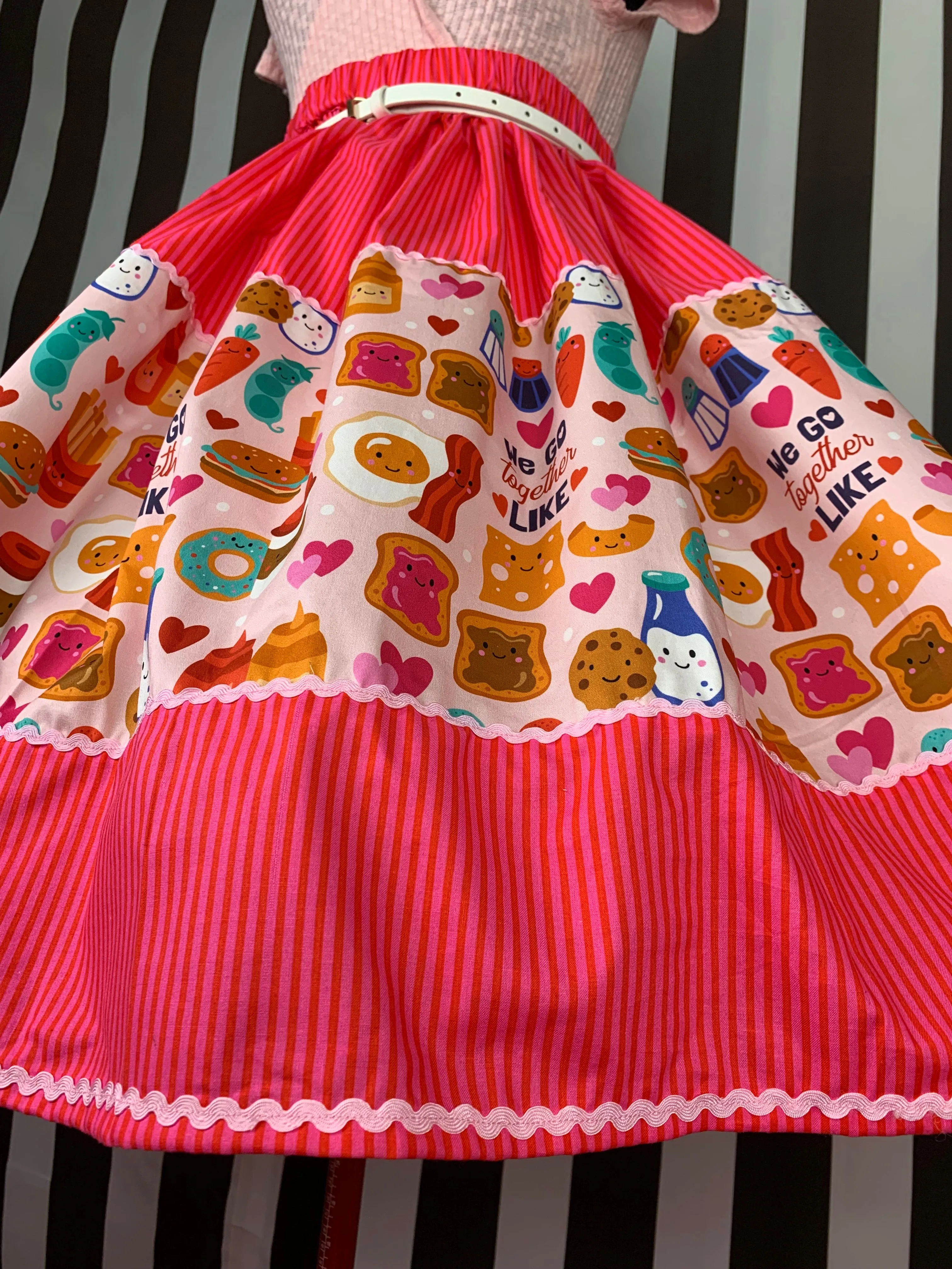 We go together one of a kind skirt