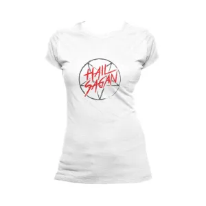 Weird Science Hail Sagan Official Women's T-shirt (White)