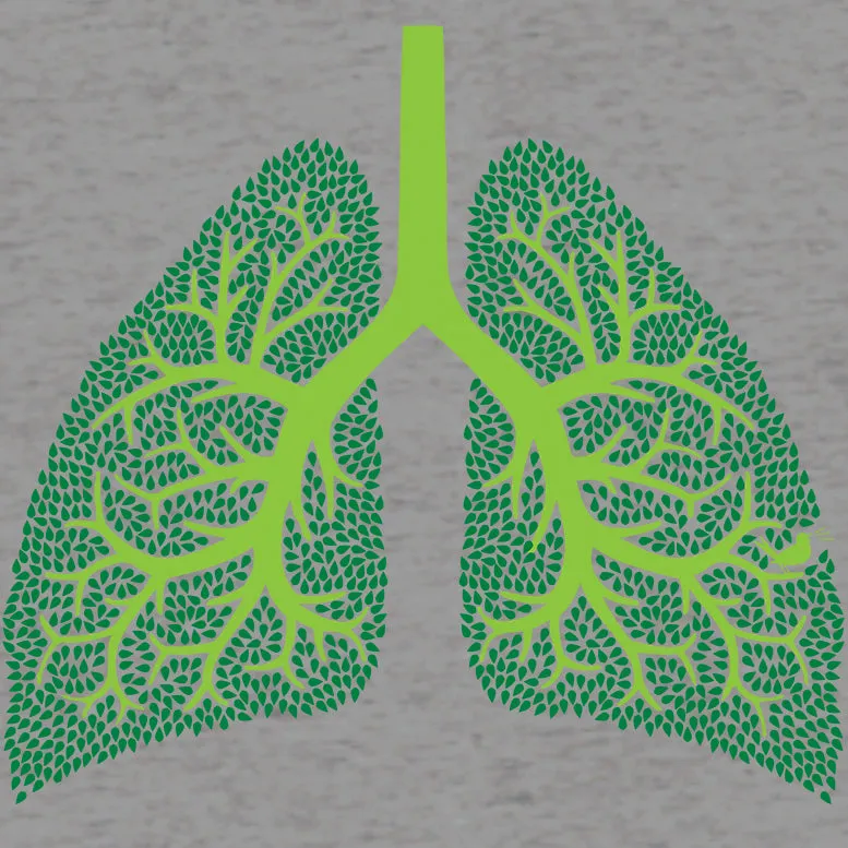 Weird Science Trees Are The Lungs Of Earth Official Women's T-shirt (Heather Grey)