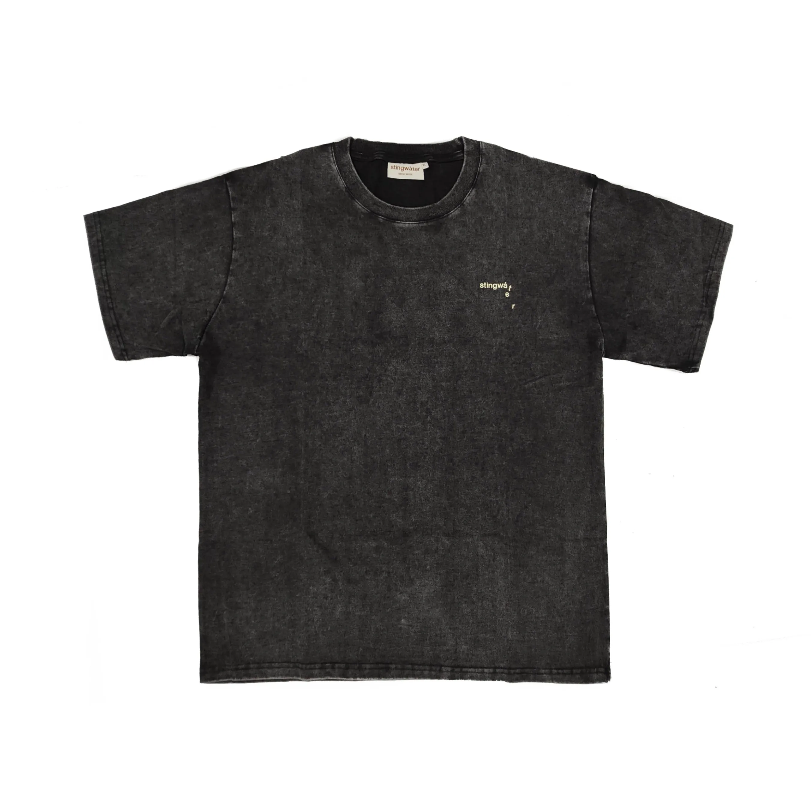 Western Crisis T-Shirt Acid Black