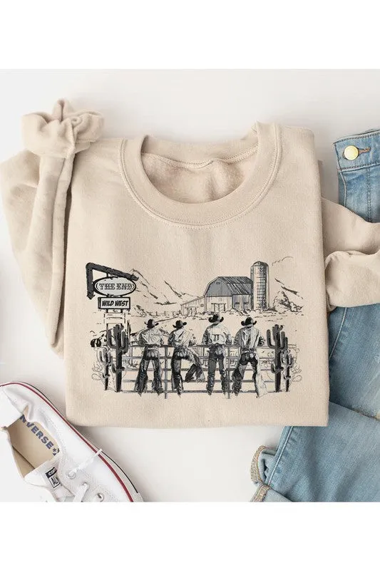 Western UNISEX FLEECE SWEATSHIRT