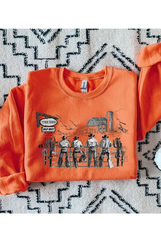 Western UNISEX FLEECE SWEATSHIRT