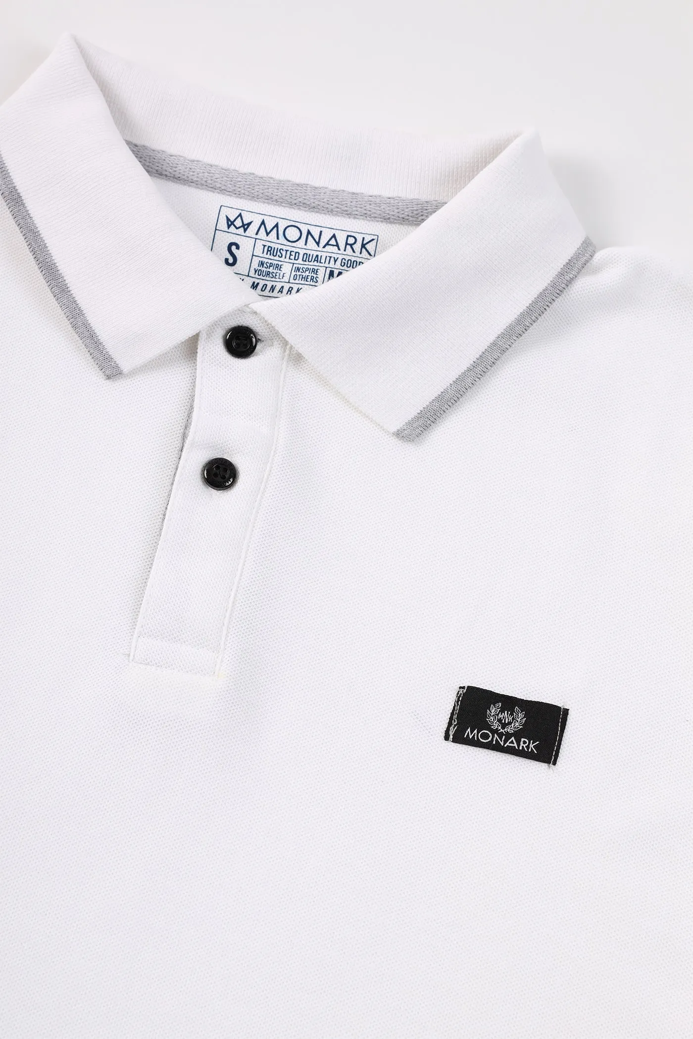 WHITE POLO SHIRT
