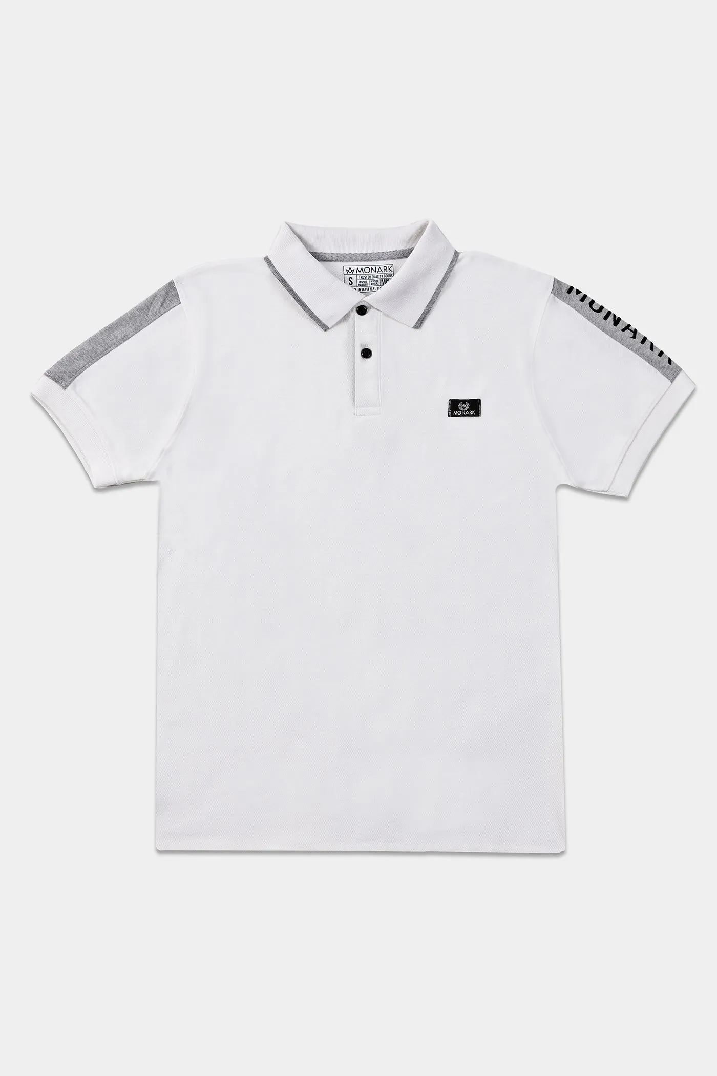 WHITE POLO SHIRT