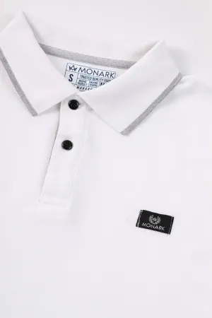 WHITE POLO SHIRT