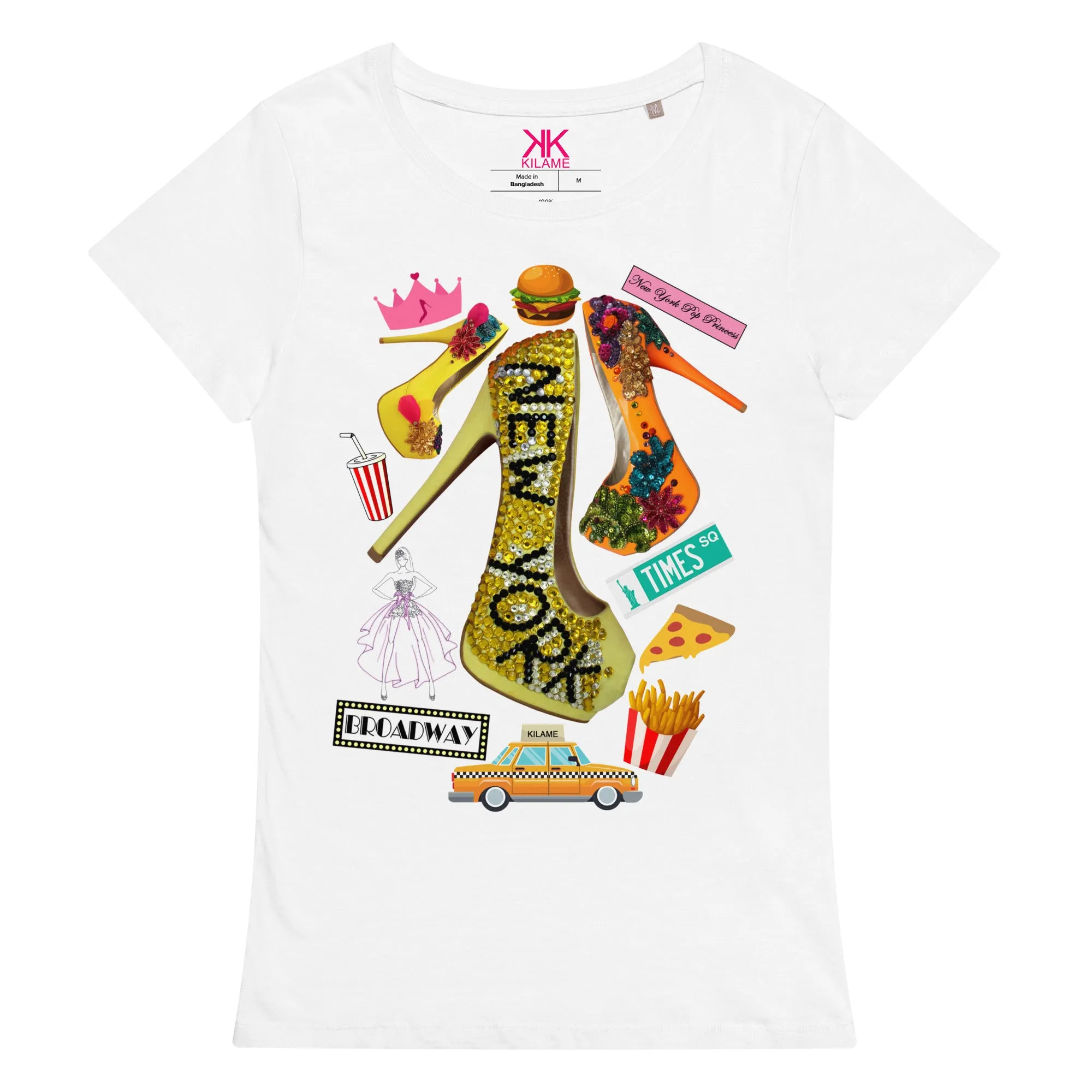 Women’s basic organic t-shirt 'Fantasy show'