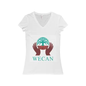 Women's Jersey Short Sleeve V-Neck Tee