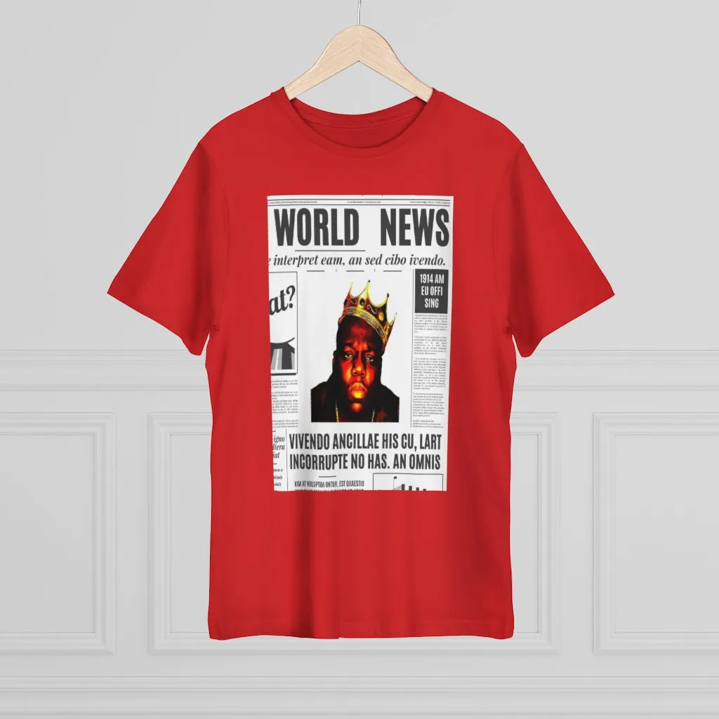 World News BIGGIE SMALLS (opaque) Unisex Deluxe T-shirt