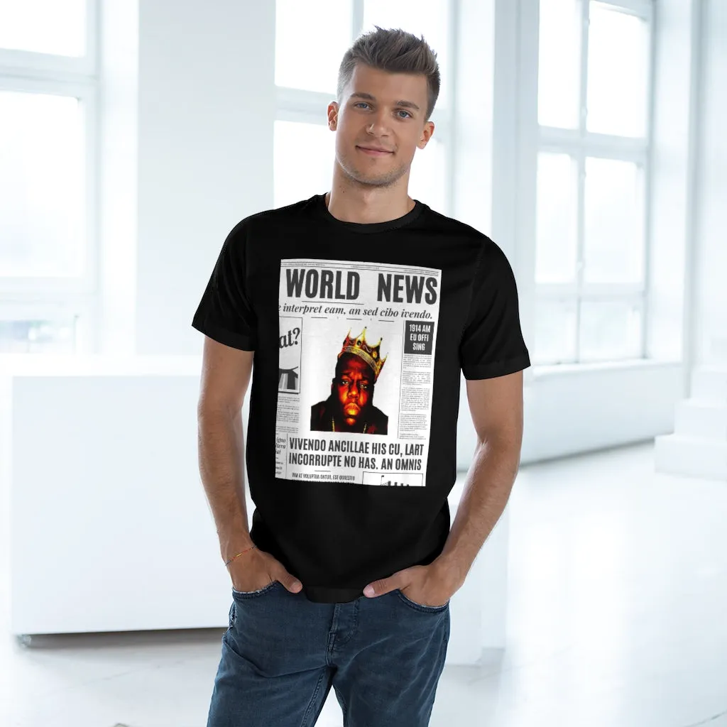 World News BIGGIE SMALLS (opaque) Unisex Deluxe T-shirt