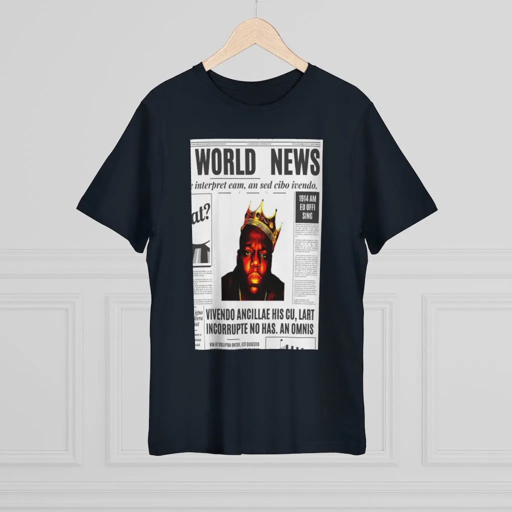 World News BIGGIE SMALLS (opaque) Unisex Deluxe T-shirt