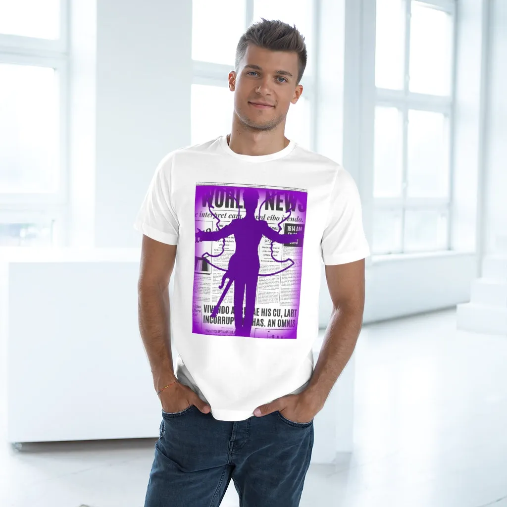 World News PRINCE Unisex Deluxe T-shirt (purple)