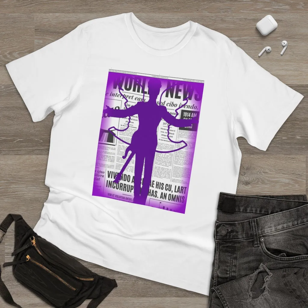 World News PRINCE Unisex Deluxe T-shirt (purple)