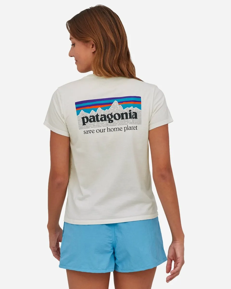 W's P-6 Mission Organic T-shirt - Birch White