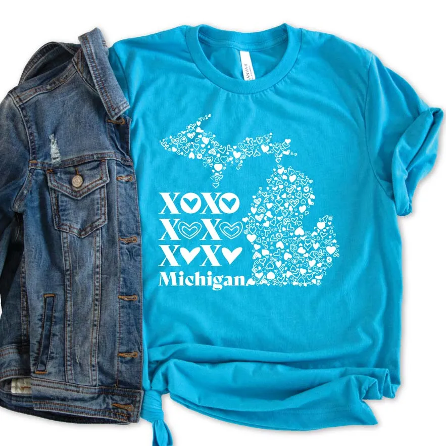 XOXO Michigan Tee